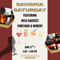 Sangria Saturday ft. Rich Harvest